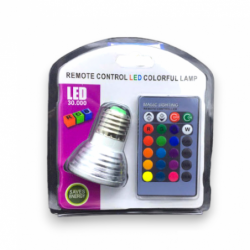 LAMPARA LED COLOR C/CONTROL...